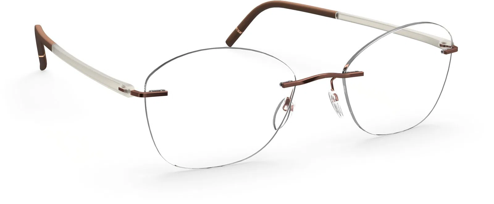 Silhouette The Wave Chassis Rimless 5567 Eyeglasses - view 48